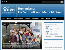 Tablet Screenshot of hvd-hessen.de